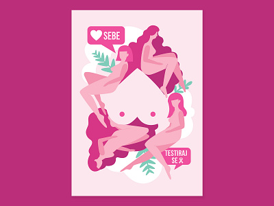 Breast cancer prevention poster /Love yourself