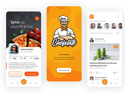 Chefolate - A social networking app dedicated for chef