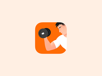 Virtuagym App Icon app fitness icon illustration ios virtuagym