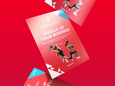 Flyer for Rimini Wellness branding design finishes fitness flyer flyer artwork flyer template gradient printing uv visual