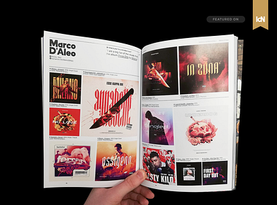 Featured on IdN Magazine featured idn interview magazine magazine design magazine illustration music artwork
