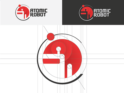 Atomic Robot Logo Concept