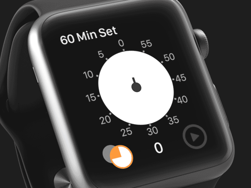 watchOS Timer by Grace Ficke for Atomic Robot on Dribbble