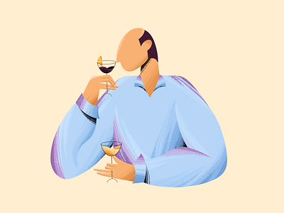 Wine 2021 brightness character character design flat flat illustration illustration illustrator wine