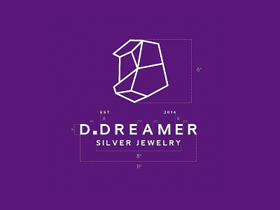 D.Dreamer Silver Jewelry | Rebranding Logo branding design flat icon illustration logo minimal minimal branding typography vector visual identity