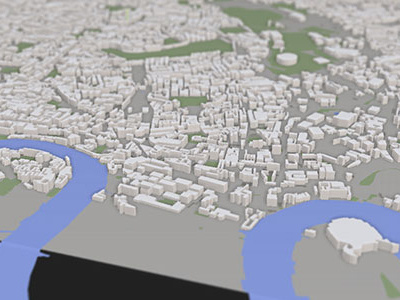 Visualising Cities in 3D using WebGL: SSAO and Tilt-shift 3d cities javascript london ssao tilt shift webgl