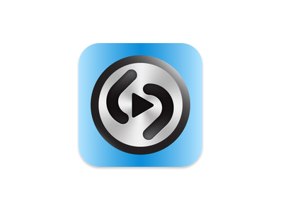 Shazam Player icon brushed steel icon iphone shazam shazam player