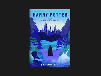 Harry Potter / Animated Book Cover Series by Tracy J Lee on Dribbble