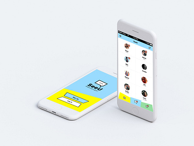 SeeU App app chat messenger productdesign seeu ui uidesign
