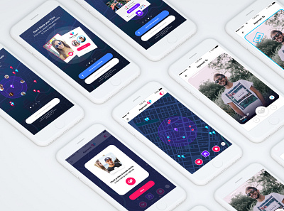 Approach app dating partying productdesign ui