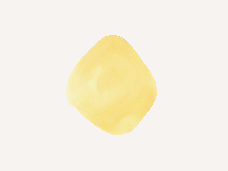 Gold Color Wash startup healthcare logo identity element brand yellow gold color wash watercolor