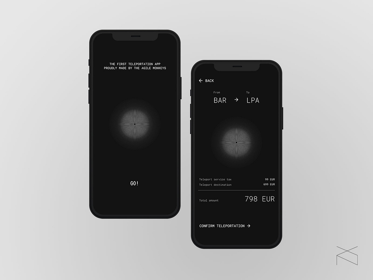 GO! - Teleportation App Concept by Xavi Nogueres on Dribbble