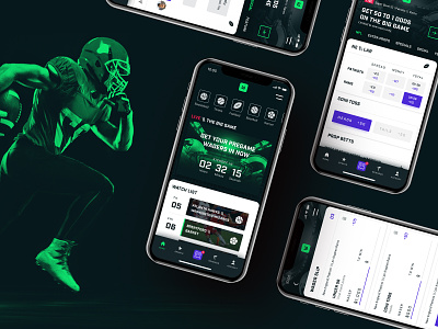 WINNERS | App app branding experience mobile app sports sports betting ui ux