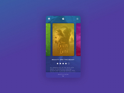 DailyUI 025 - TV/Movie App 025 app daily ui daily ui challenge dailyui design graphic design interface mobile movie app ui ui design ux ux design