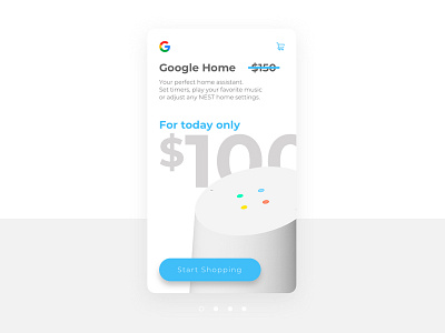 DailyUI 036 - Special Offer 036 creative daily ui challenge dailyui dailyui 036 dailyuichallenge design google google home graphic design interface offer sale smarthome special offer ui ui design uiux ux ux design