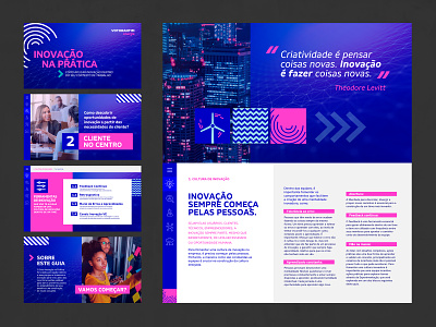 Innovation Guide | Interactive PDF analogous branding business corporate design energy finance gestalt graphic design interactive presentation