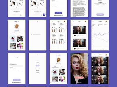 Lilac Studio 1.0 - Mobile UI Kit Now Available! by Will Taylor for ...