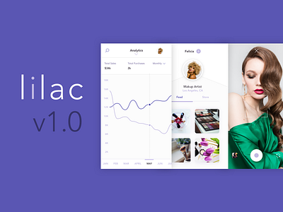 Lilac Studio 1.0 - Mobile UI Kit Now Available!