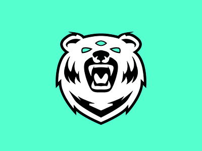 MintGreenSeer brand branding eyed gamer green grizzly identity illustrator logo mint pc prophet ps4 seer steam streamer three xbox