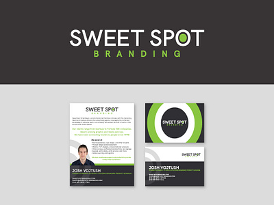 Sweet Spot Branding advertising brand branding business card design direct mail flyer flyers graphic handouts logo mailer spot sweet