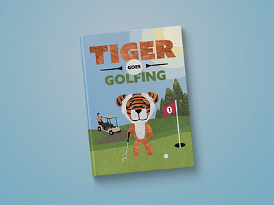 Tiger Goes Golfing - Book Cover