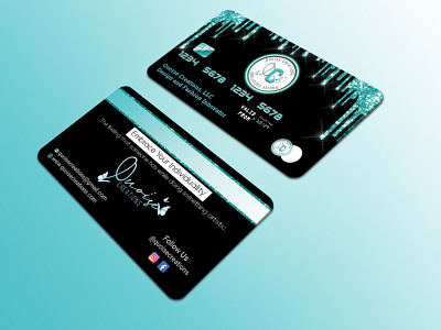 Luxury Business Card Design business card business card design design effectshub glitterdripbusinesscard graphic design logo luxurybusinescard luxurybusinesscard