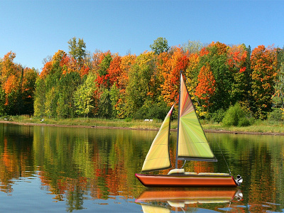 Boat in Fall