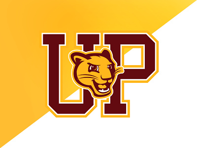 Highland Park (TX) University Park Elem. Panthers athletics branding elementary elementary school identity logo panthers