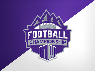 Mountain West Football Championship athletics branding championship college college football conference football identity logo