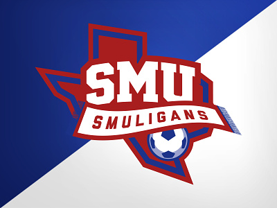 SMU SOC Smuligans athletics branding college futbol hooligans identity logo smu soccer university