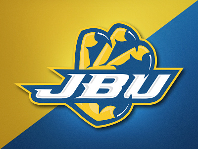 JBU Golden Eagles - Secondary Logo 2014 athletics branding college golden eagles identity jbu john brown logo mascot talons university