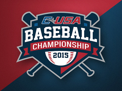 C-USA Baseball Championship Logo 16 2015 baseball championship conference cusa ncaa