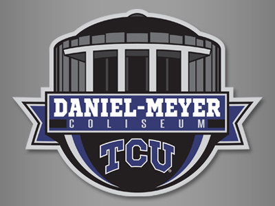 TCU Daniel-Meyer Coliseum Logo