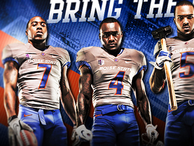 Boise State Football - Facebook Cover 2012 athletics boise state facebook cover football ncaa social media university