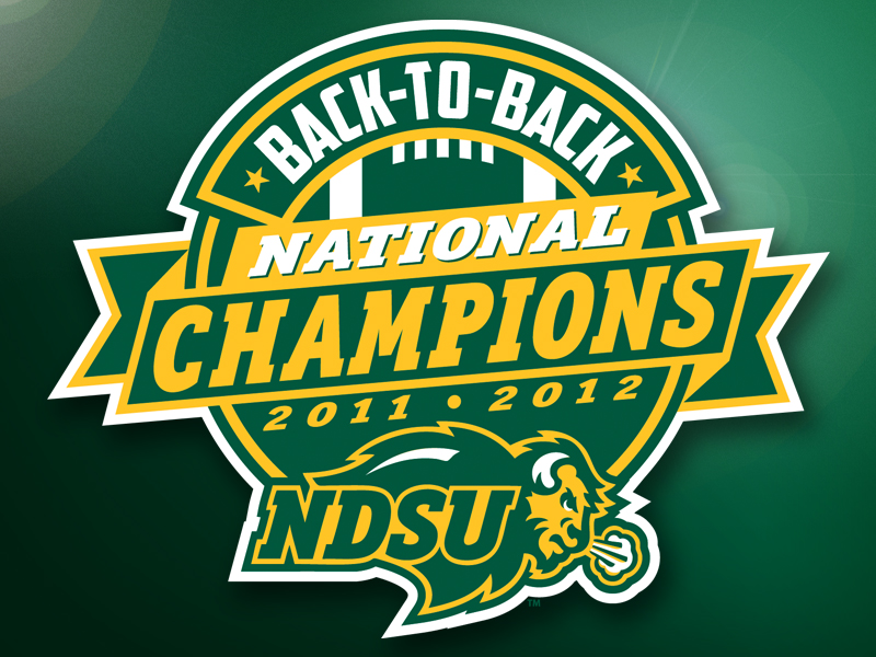 NDSU National Championship Logo by Dust Bowl Artistry on Dribbble