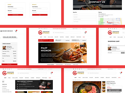 Grand Western Steaks Redesign agency design ecommerce marketing marketing agency ui ux web website