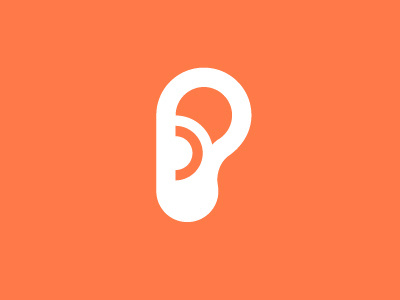 Ear icon ear icon logo