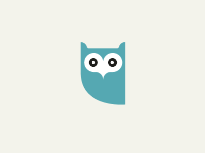 Owl symbol icon logo owl