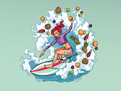 Fruit Surfer