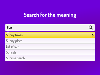 Search For Ui input search search filed search ui violet yellow