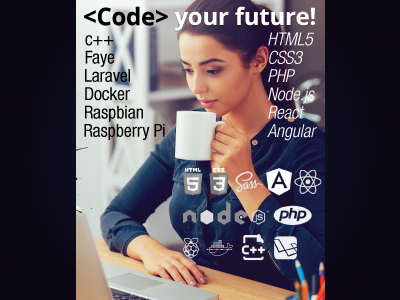 Job Ad For Developer banner developer job ad print