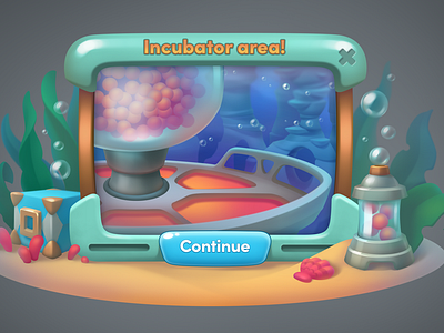 Underwater life, UI