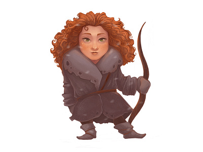 winter is coming cartoon character game of thrones girl