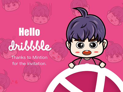 Hello Dribbble ui 品牌