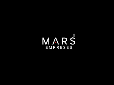 Mars Empreses Logo Design black black logo branding design identity design illustration logo logo design mars red red logo