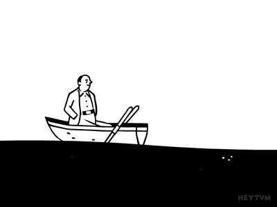 He has been lost at sea for a while. animation flyguy2 gif heytvm tvm