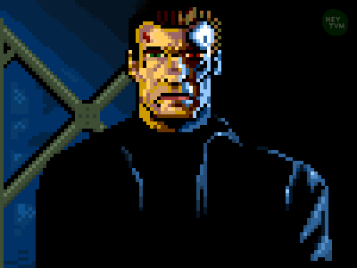 Heytvm Terminator astalavista baby heytvm illustration pixel terminator throw back tuesday tvm