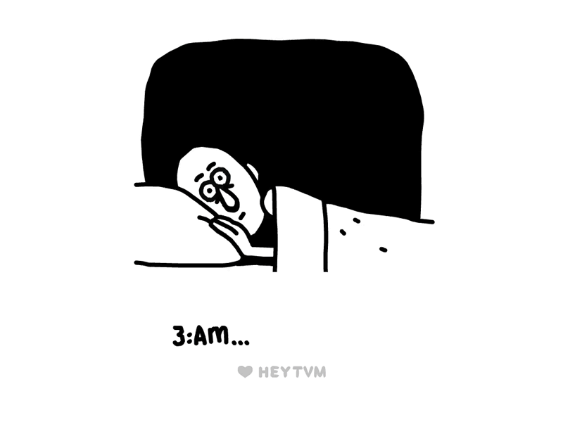 3:AM 3:am animation gif heytvm illustration insomnia