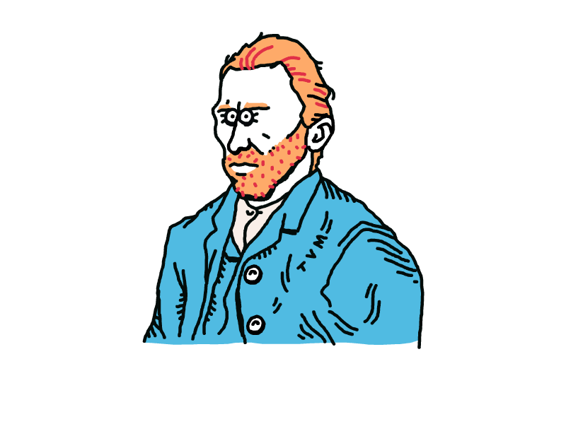 Till it Clicks animation gif heytvm illustration motion vangogh yolo