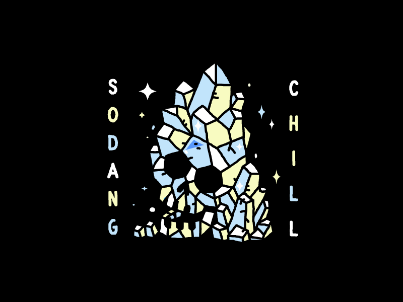 ✨ S O D A N G ✨ C H I L L ✨ animation emoji gif heytvm illustration motion